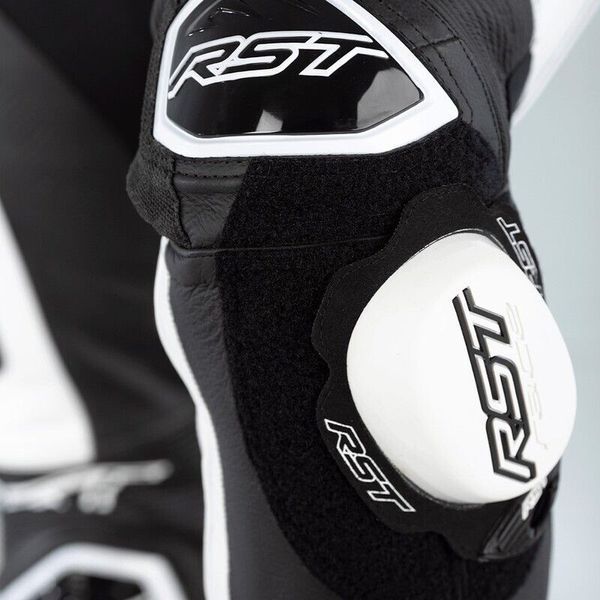 Комбінезони RST Pro Series Evo Airbag CE Mens Leather Suit - White / Black 103238WHI-44 фото