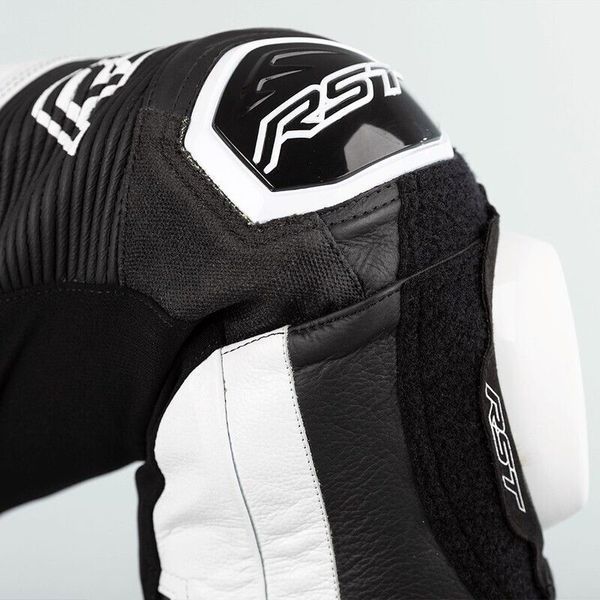 Комбінезони RST Pro Series Evo Airbag CE Mens Leather Suit - White / Black 103238WHI-44 фото