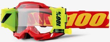 Окуляри 100% ACCURI 2 FORECAST Red - Clear Lens, Roll-Off 50017-00012 фото