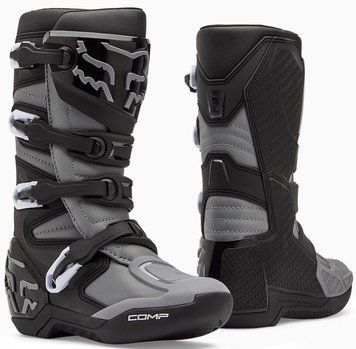 Мотоботи FOX COMP Youth Boot [Grey], 4 30471-014-4 фото