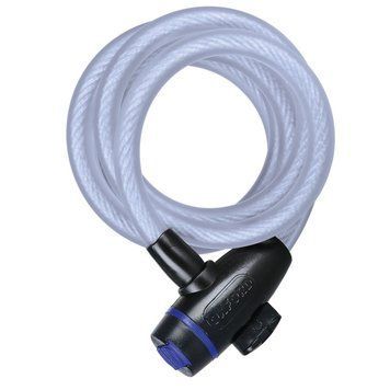 Трос протиугінний Oxford Cable Lock 12mm x 1800mm Clear OF247 фото