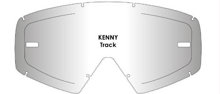 Лінза AirScreen Kenny Track без застібок Прозорий (Clear) 007-003-11 фото