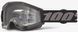 Дитячі окуляри 100% STRATA MINI Black - Clear Lens, Clear Lens 50033-00004 фото 1