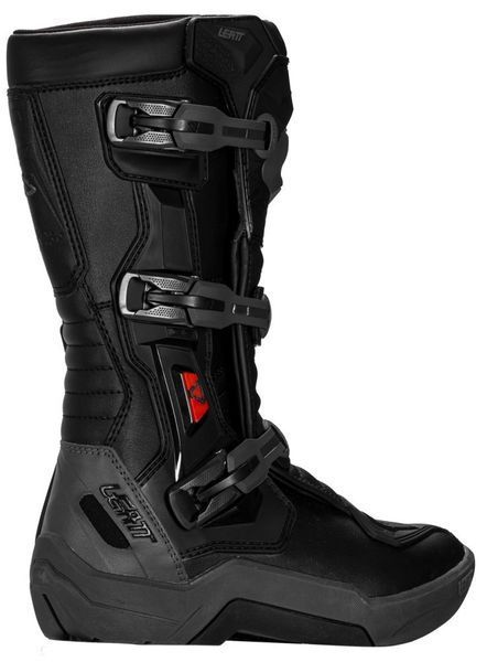 Моточеревики дитячі LEATT 3.5 Junior Boot Black Grey 5 3025450404 фото