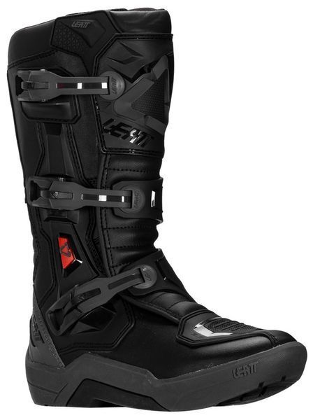 Моточеревики дитячі LEATT 3.5 Junior Boot Black Grey 5 3025450404 фото