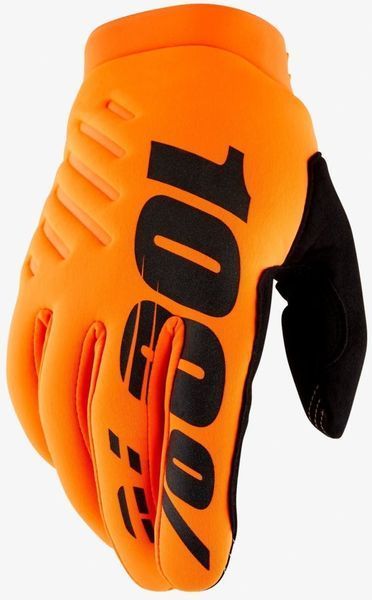Зимові Рукавиці 100% BRISKER Glove [Fluo Orange] 10003-00014 фото
