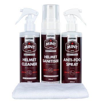 Набір догляду за шоломом Oxford Mint Helmet Care Kit XL OC504 фото