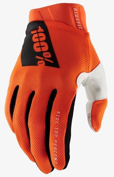 Рукавиці 100% RIDEFIT Glove [Fluo Orange] 10010-00009 фото
