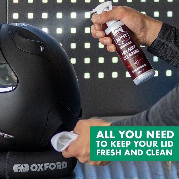 Набір догляду за шоломом Oxford Mint Helmet Care Kit XL OC504 фото