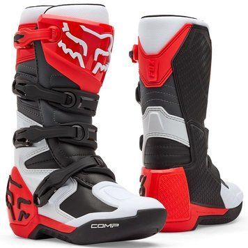Мотоботи FOX COMP Youth Boot [Fluo Red] 36364-047-1 фото